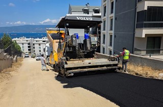 Hisar Mahallesi’nde Asfalt Çalışması
